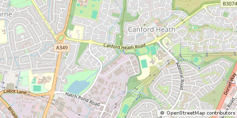 Map of Poole