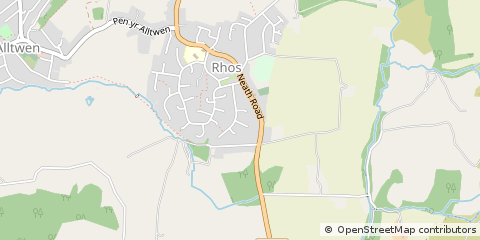 Map of Swansea