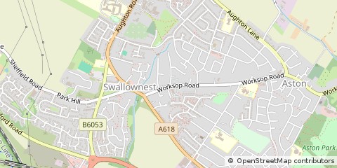 Map of Sheffield