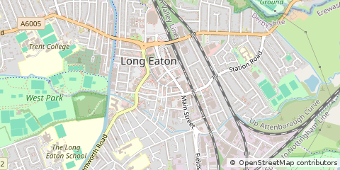 Map of Nottingham