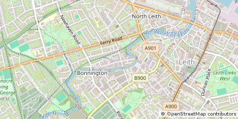 Map of Edinburgh