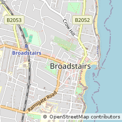 Map of Broadstairs, Kent