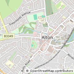 Map of Alton, Hampshire