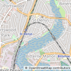 Map of Southampton