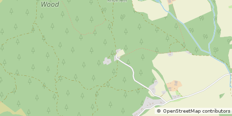 Map of Banchory, Kincardineshire