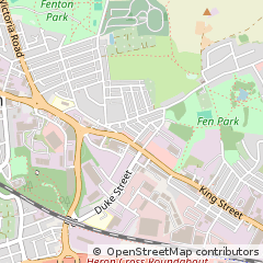 Map of Stoke on Trent