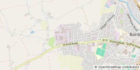 Map of Banbridge, Co Down