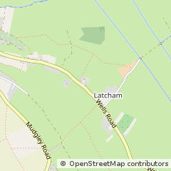 Map of Wedmore, Somerset