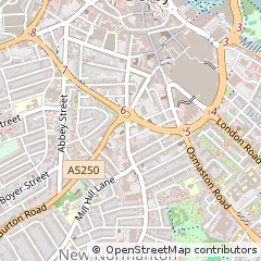 Map of Derby