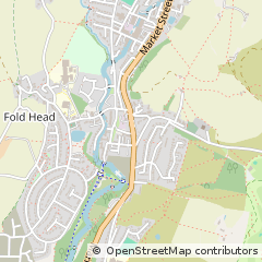 Map of Whitworth, Rochdale