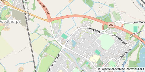 Map of Loughborough