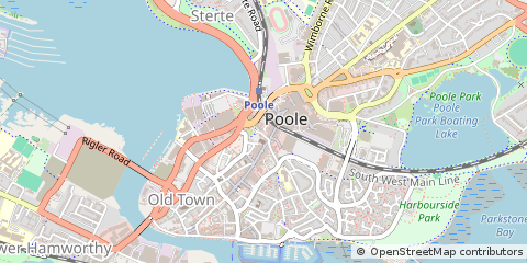 Map of Poole