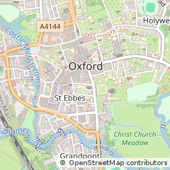 Map of Oxon, Oxfordshire