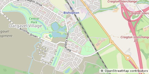 Map of Bishopton