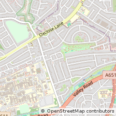 Map of Nottingham