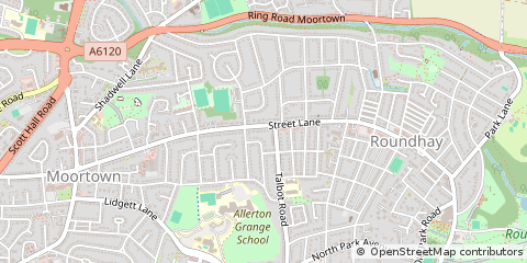 Map of Leeds