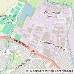 Map of Loughborough
