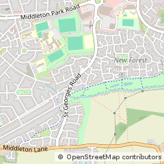 Map of Leeds, West Yorkshire