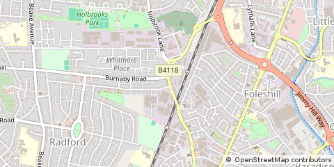 Map of Coventry