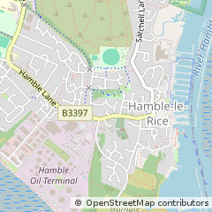 Map of Southampton, Dorset
