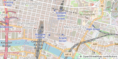 Map of Glasgow