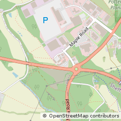 Map of Tankersley, South Yorkshire