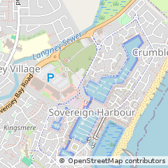Map of Eastbourne