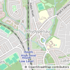 Map of Cardiff