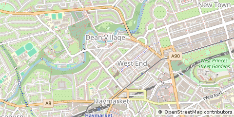 Map of Edinburgh