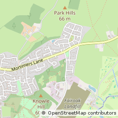 Map of Eastleigh, Hampshire