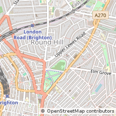 Map of Brighton, East Sussex