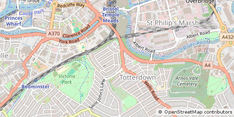 Map of Bristol