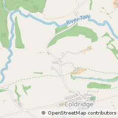Map of Crediton, Devon