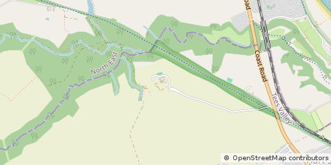 Map of Hartlepool, Cleveland
