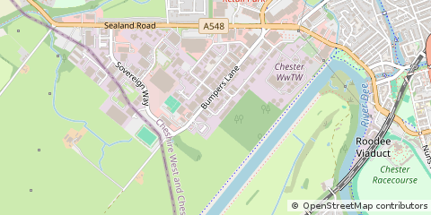 Map of Chester