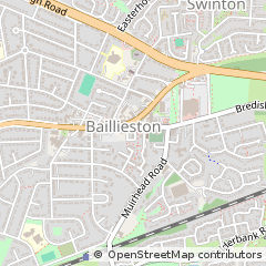 Map of Glasgow, Lanarkshire