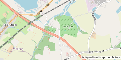 Map of Colchester, Essex