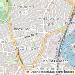 Map of Southampton, Hampshire