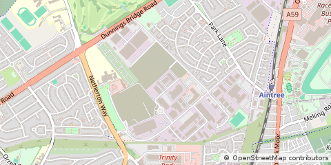 Map of Bootle, Merseyside