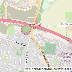 Map of Fareham, Hampshire