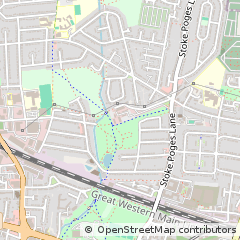 Map of Slough