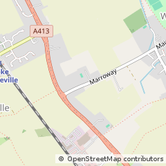 Map of Aylesbury, Buckinghamshire