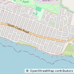 Map of Peacehaven, East Sussex