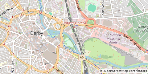 Map of Derby