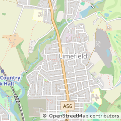 Map of Bury, Lancashire