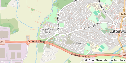 Map of Lutterworth