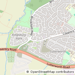 Map of Lutterworth