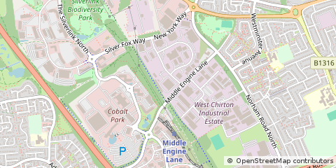 Map of Newcastle Upon Tyne