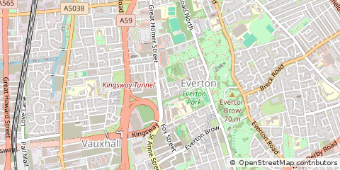 Map of Liverpool