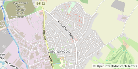 Map of Walsall